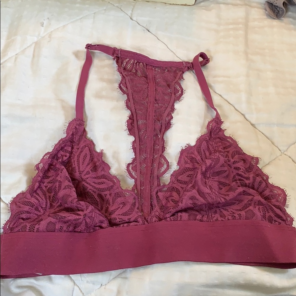 Pink VS bralette